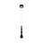 Polaris 1-Light 5" ETL Certified Integrated LED Height Adjustable Cylinder Pendant Bell Light-998141160