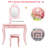 Milledgeville Kids Vanity Set with Mirror-143669142