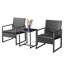 3 Piece Rattan Garden Furniture Set