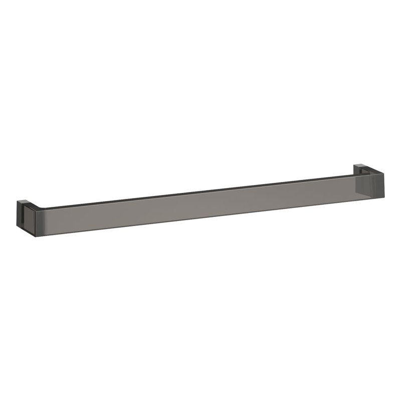 Kartell 1 Wall Mounted Towel Bar, Smoky Gray