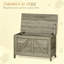 Banc de rangement pour salon