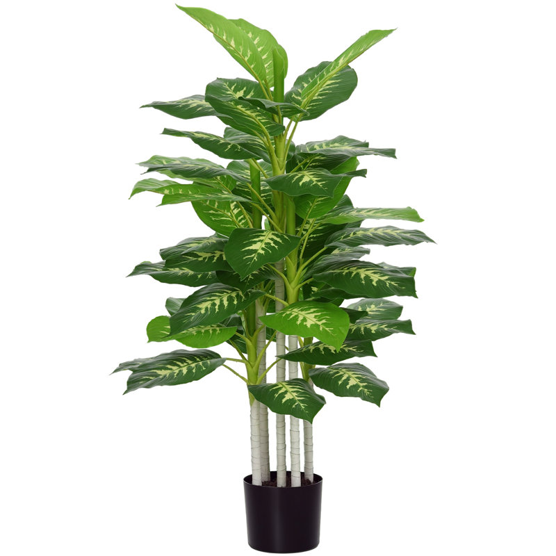 95cm Faux Evergreen Plant in Pot, 120cm H x 17cm W
