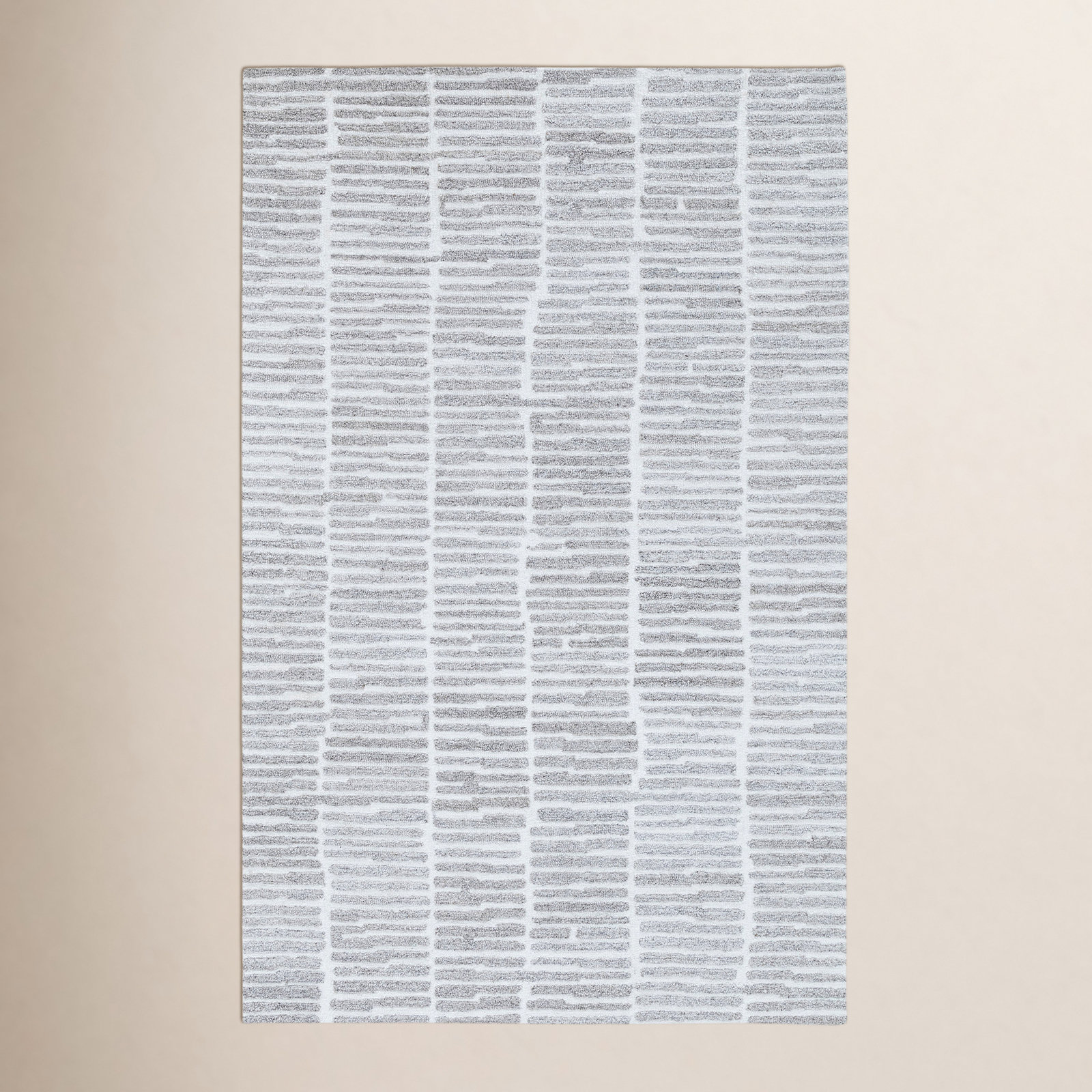 Finton Hand-Tufted Striped Rug, Rectangle 8' x 10'