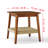 Larenz Rectangular Outdoor Side Table