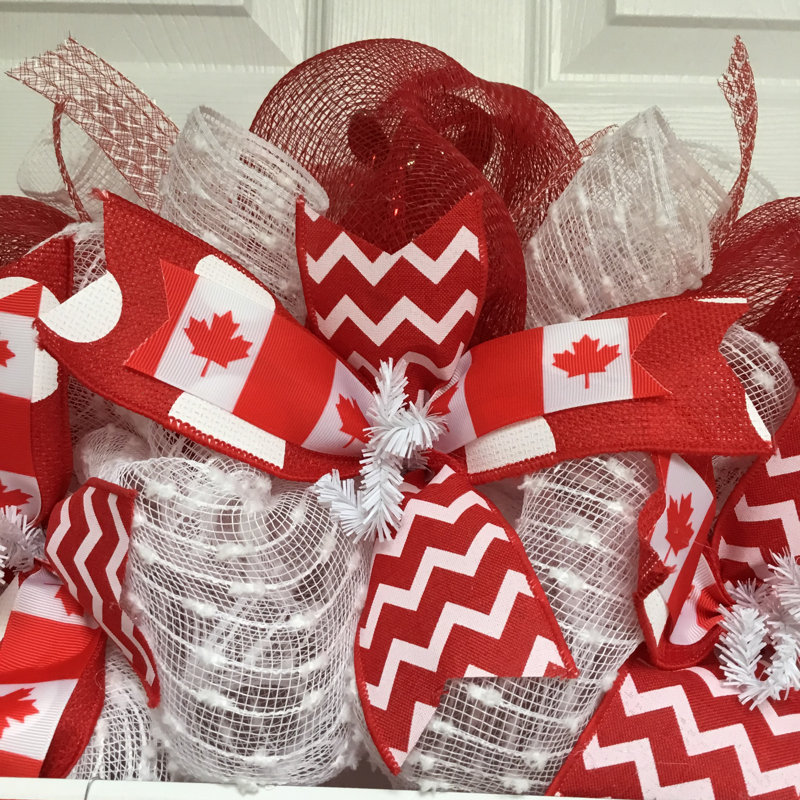 Canada Day Wreath