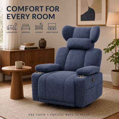 Extra Manual Rocking Recliner