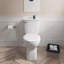 Siège de toilette allongé à fermeture lente