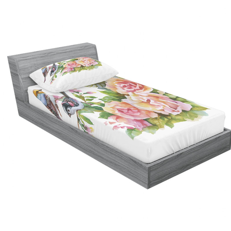 Ensemble de draps Wild Wild, Ensemble de draps pour lit simple avec drap-housse