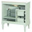 Meuble-lavabo autoportant de 76 cm (30 pouces) avec lavabo en céramique et rangements organisés. Meuble-lavabo de salle de bain de 76 cm (30 pouces) avec 3 tiroirs et portes coulissantes fonctionnelles.