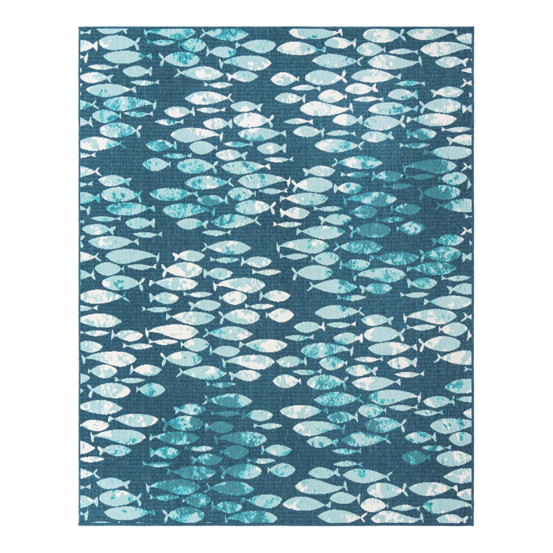 Indoor / Outdoor Rug, Rectangle 7'10" x 10'