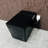 Bathroom Smart Toilet With Built-In Tank, Auto Flush, Heated Seat, Remote Control, Led Display, Black Square Form Conglomeration-126207256