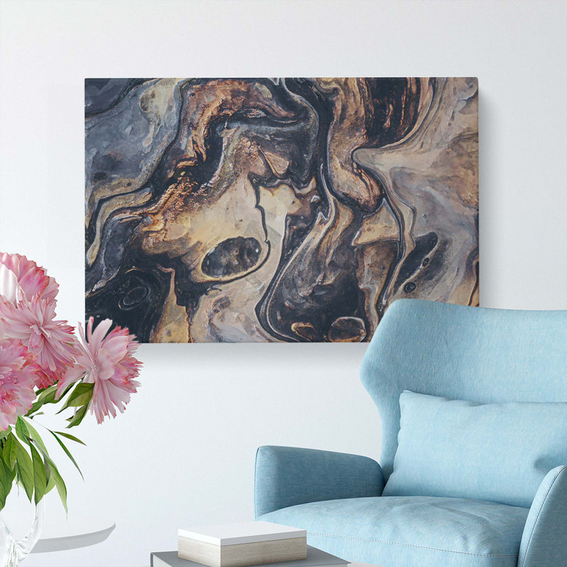 Remembering Yesterday In Abstract - Wrapped Canvas, 35cm H x 50cm W x 3cm D