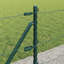 Vidaxl Fence With Posts PVC-Coated Steel-116798203-116798209