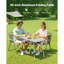 Table de camping pliante portative avec couche en filet