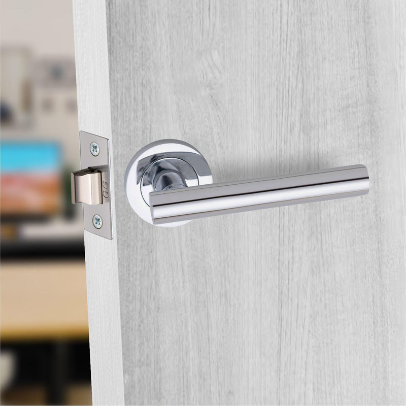  1 Pair Straight T-Bar Classic Door Handle