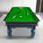 Solid Wood 7'Pool Table