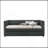 Gray Fabric Daybed W/Trundle-1088058921