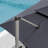 Casein 132'' Cantilever Umbrella with Base and Soft 12 Colors Changing Light for Umbrella-10620268