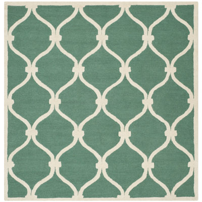 Cannen Hand Tufted Wool Geometric Rug