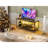 There Are Installation Videos And Scene Videos. TV Socket And LED Light - TV Stand TV Up To 55 " Small Unit Modern TV Console Suitable For Living Room And Bedroom