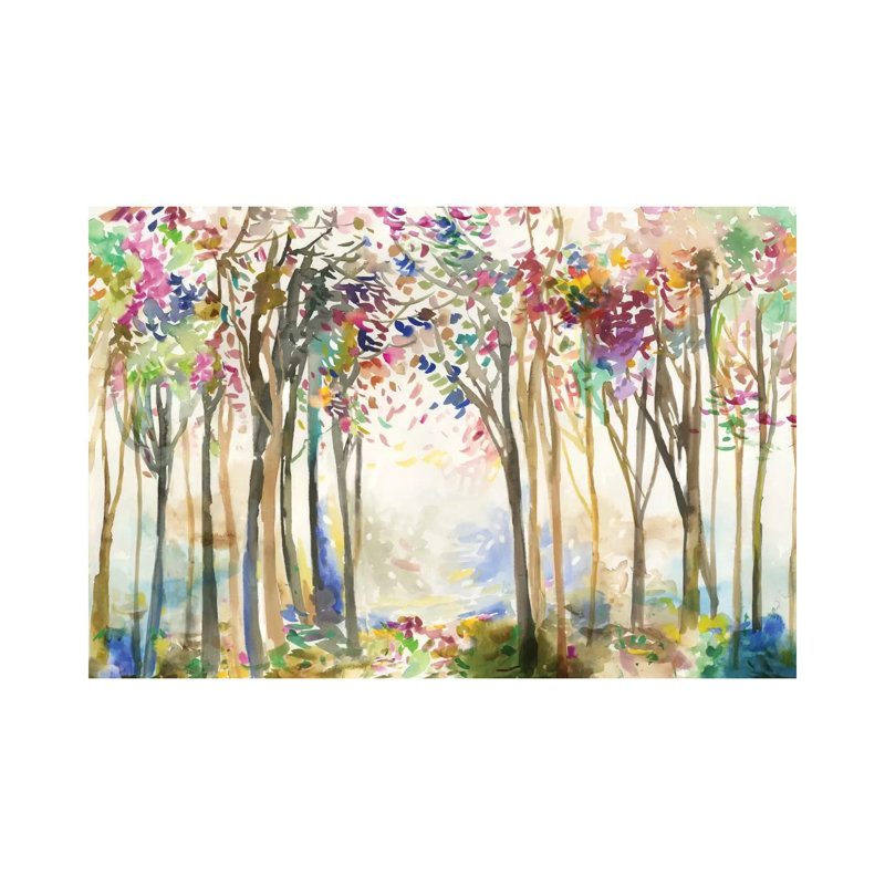 Sunny Path Ii by Allison Pearce - Wrapped Canvas Painting, 152.5 cm H x 101.5 cm W