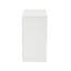 Table de chevet 3 tiroirs, table de chevet moderne, table de chevet en MDF avec rangement (blanc)-2019303794