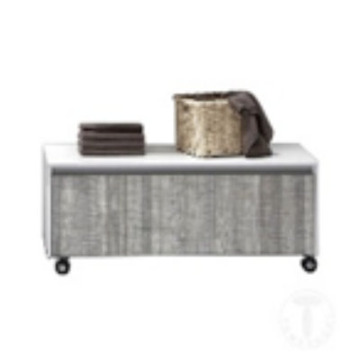 Eridano 100cm Single Bathroom Vanity Base Only in Grey