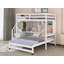 Lit superposé simple au dessus d'un lit double Edford Kids-1102134783