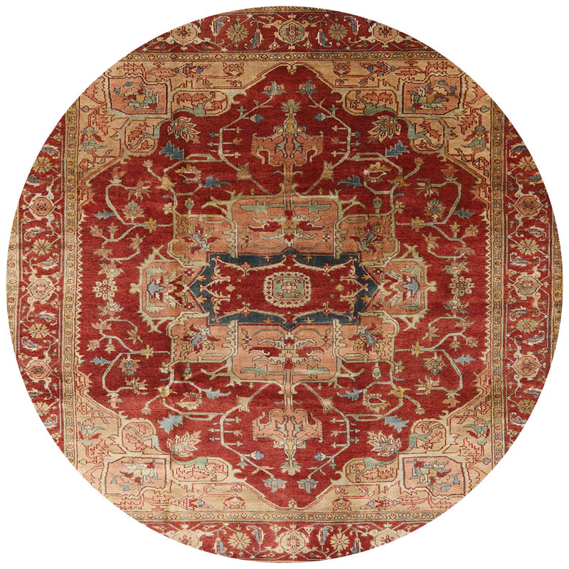 Oriental Indoor Rug, Round 6'