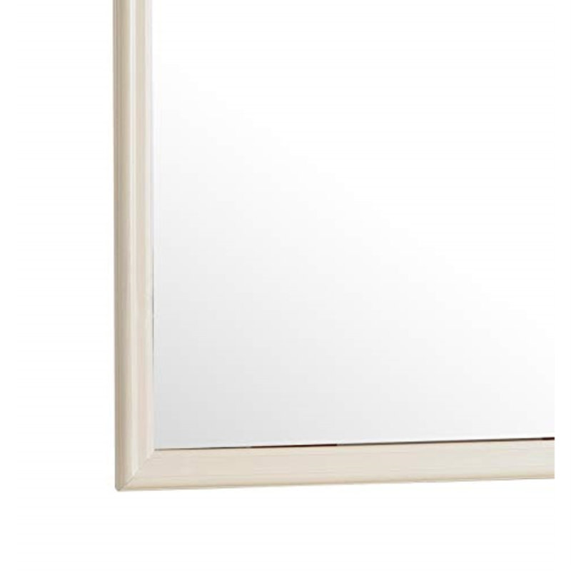 Wall Mirror, Beige