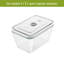 Fresh & Save Glass Airtight Meal Prep 2 Container Food Storage Set