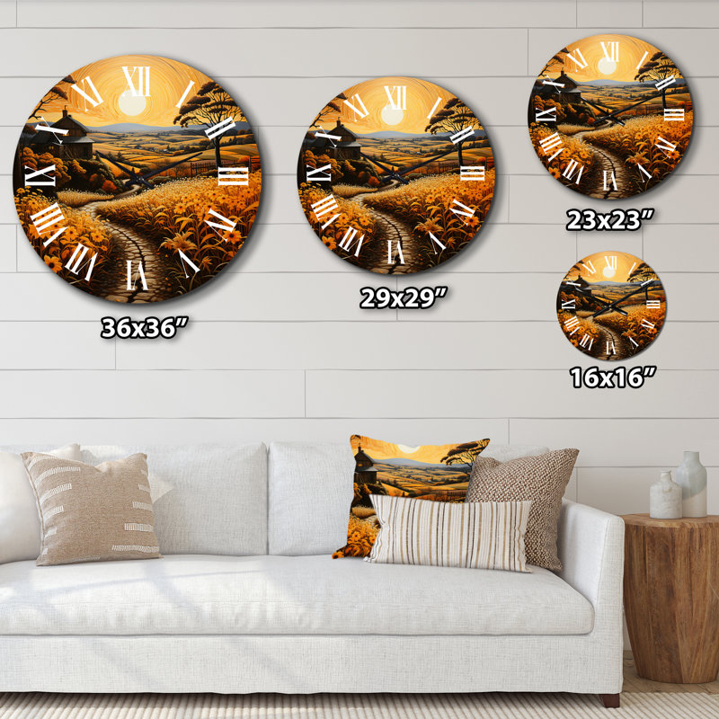 Douglaston - Countryside Wall Clock, Medium