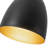 Yarrow 5-in Black Dimmable LED Pendant