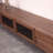 Black walnut high quality TV cabinet-110328913