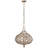 Bask Crystal Pendant - 18"W x 25"H - Gold Dust