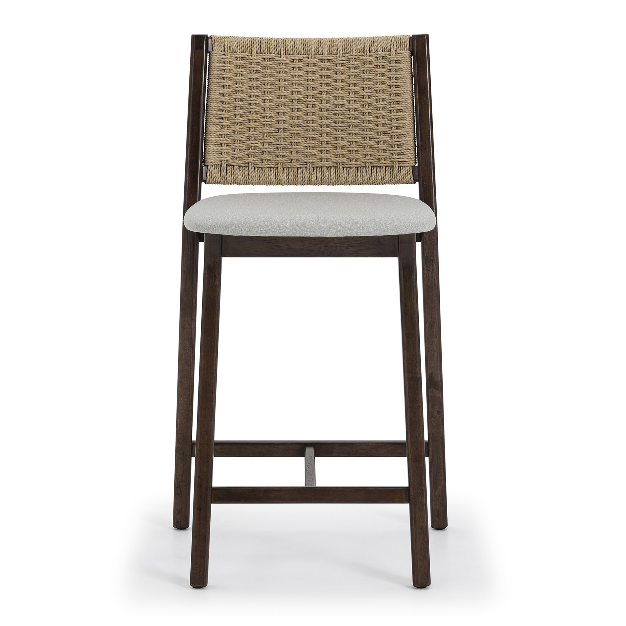 Lume Counter Stool- Natural , Brown