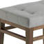 Faux Leather Upholstered Bench