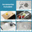 Undermount Kitchen Sink With Cutting Board Stainless Steel Kitchen Sink Workstation Single Bowl Kitchen Basin With Accessories