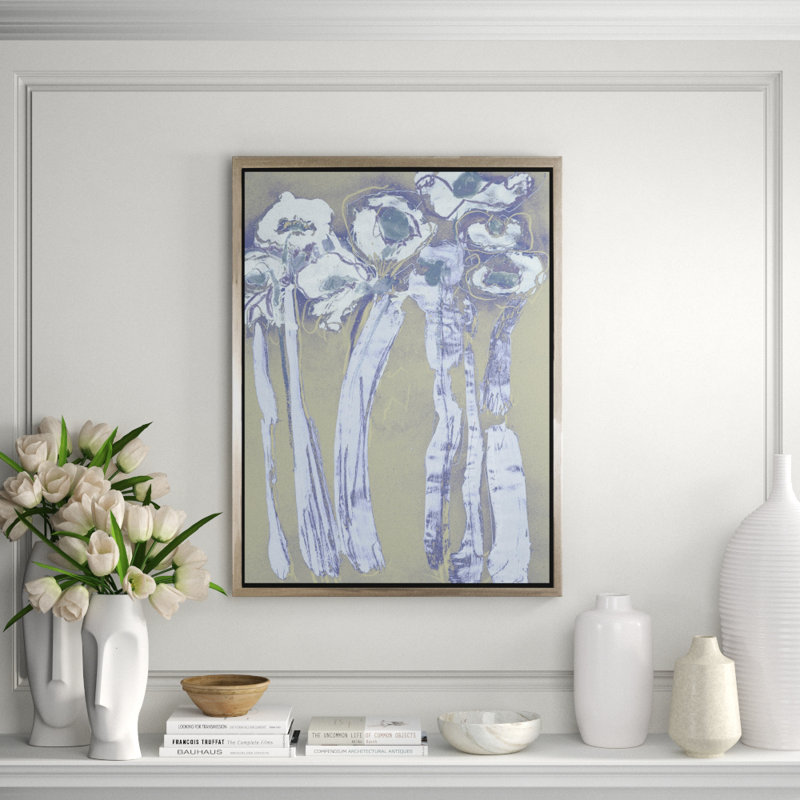 Big Bouquet Blue Painting