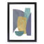 Abstract Forms - Picture Frame Graphic Art-62784362-62784365