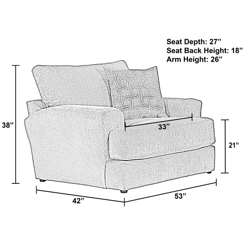 Chaise et demi en polyester Damalas, Crème
