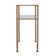 Jordun 42.25'' Glass Top Console Table