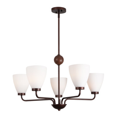 Iron 5-Light Chandelier