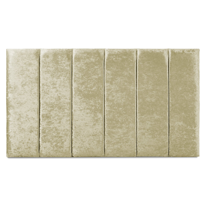 Frandric Upholstered Headboard, Double (4'6), Champagne