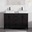 Meuble-lavabo double 48 po avec lavabos vasques, robinets-2044857385