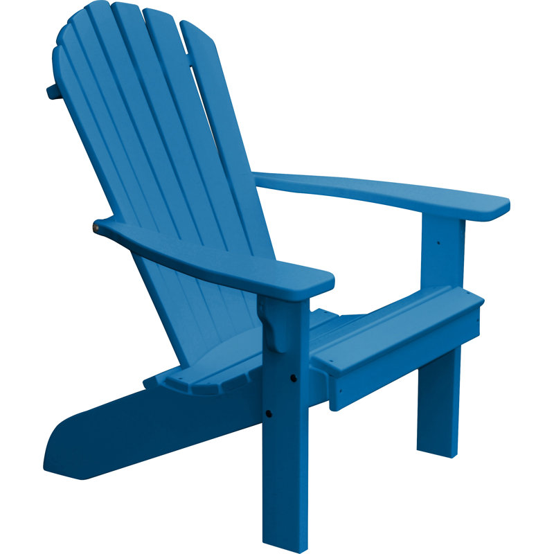 Addilyn Outdoor Adirondack Chair, Blue
