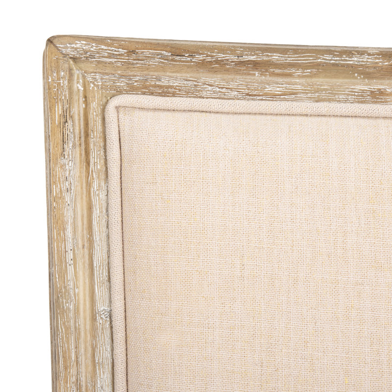 Moneta 19.5'' H Upholstered Side Chair, Beige Linen