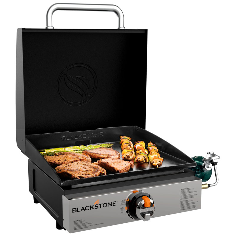 Plaque chauffante 17 po avec hotte Blackstone