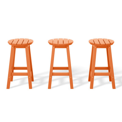 Laguna 24" Round Counter Stool (Set Of 3)
