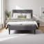 Tête de lit robuste en lin avec rangement silencieux et rangement sous le lit, sans sommier tapissier-2130765866